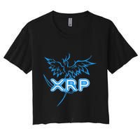 Xrp Merchandise Cryptocurrency Gift Blockchain Crypto Crop Top
