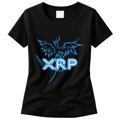 Xrp Merchandise Cryptocurrency Gift Blockchain Crypto Womens T-Shirt