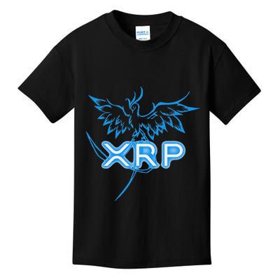 Xrp Merchandise Cryptocurrency Gift Blockchain Crypto Kids T-Shirt