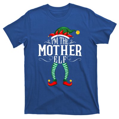 Xmas Mother Elf Matching Family Christmas Pjs Gift T-Shirt