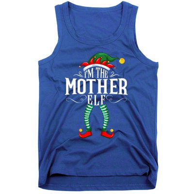 Xmas Mother Elf Matching Family Christmas Pjs Gift Tank Top