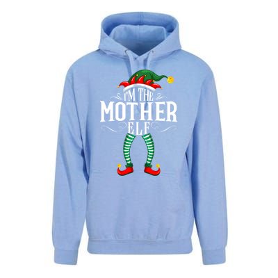 Xmas Mother Elf Matching Family Christmas Pjs Gift Unisex Surf Hoodie