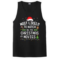 Xmas Most Likely Watch All Christmas Movies Matching Family PosiCharge Competitor Tank