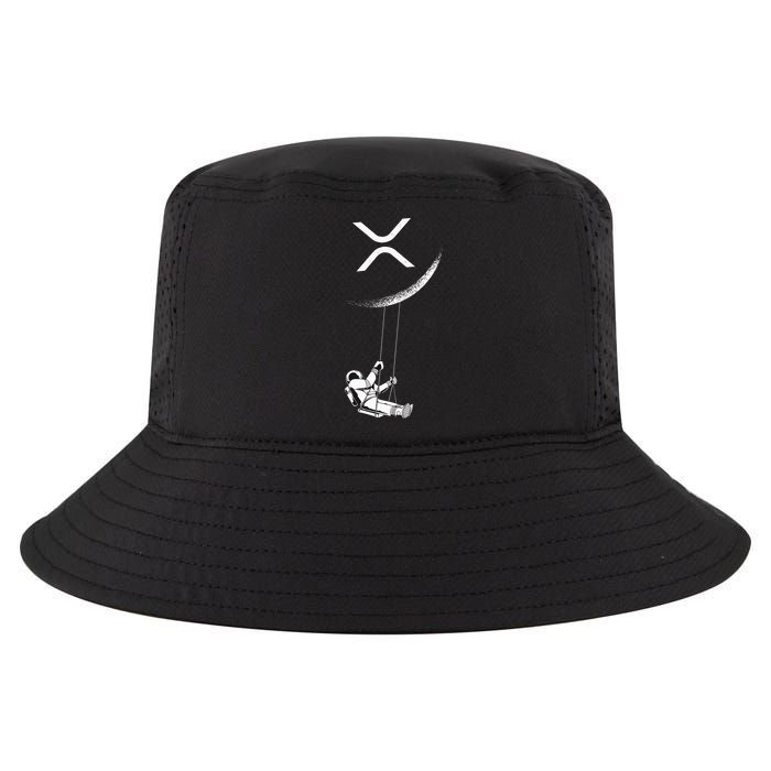 Xrp Moon Merch Cryptocurrency Crypto Currency Merchandise Cool Comfort Performance Bucket Hat