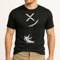 Xrp Moon Merch Cryptocurrency Crypto Currency Merchandise Cooling Performance Crew T-Shirt