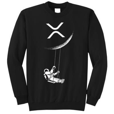 Xrp Moon Merch Cryptocurrency Crypto Currency Merchandise Sweatshirt