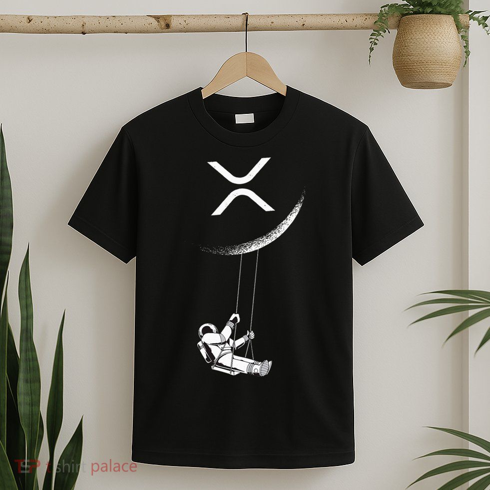 Xrp Moon Merch Cryptocurrency Crypto Currency Merchandise T-Shirt