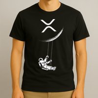 Xrp Moon Merch Cryptocurrency Crypto Currency Merchandise T-Shirt