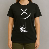 Xrp Moon Merch Cryptocurrency Crypto Currency Merchandise T-Shirt