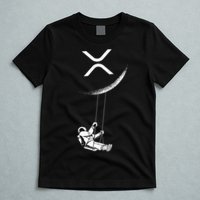 Xrp Moon Merch Cryptocurrency Crypto Currency Merchandise T-Shirt