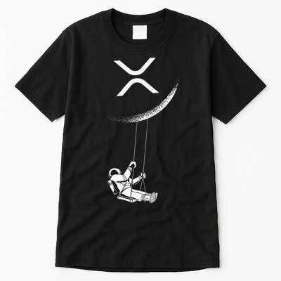 Xrp Moon Merch Cryptocurrency Crypto Currency Merchandise Tall T-Shirt