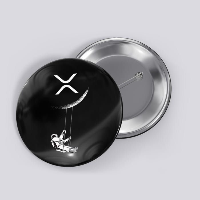 Xrp Moon Merch Cryptocurrency Crypto Currency Merchandise Button