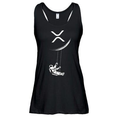 Xrp Moon Merch Cryptocurrency Crypto Currency Merchandise Ladies Essential Flowy Tank