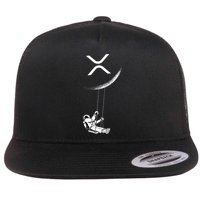 Xrp Moon Merch Cryptocurrency Crypto Currency Merchandise Flatbill Hat
