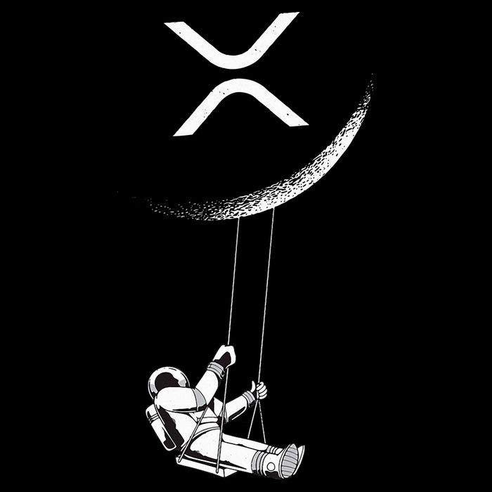 Xrp Moon Merch Cryptocurrency Crypto Currency Merchandise Flatbill Hat