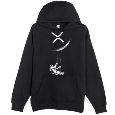 Xrp Moon Merch Cryptocurrency Crypto Currency Merchandise Premium Pullover Hoodie