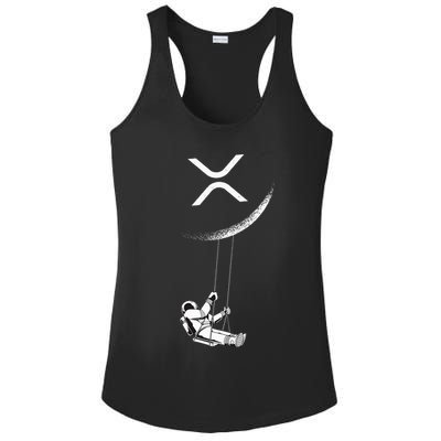 Xrp Moon Merch Cryptocurrency Crypto Currency Merchandise Ladies PosiCharge Competitor Racerback Tank