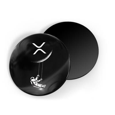 Xrp Moon Merch Cryptocurrency Crypto Currency Merchandise Magnet
