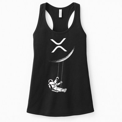 Xrp Moon Merch Cryptocurrency Crypto Currency Merchandise Womens Tank Top