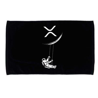Xrp Moon Merch Cryptocurrency Crypto Currency Merchandise Microfiber Hand Towel
