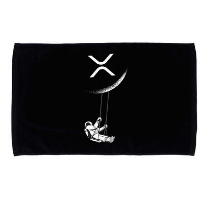 Xrp Moon Merch Cryptocurrency Crypto Currency Merchandise Microfiber Hand Towel