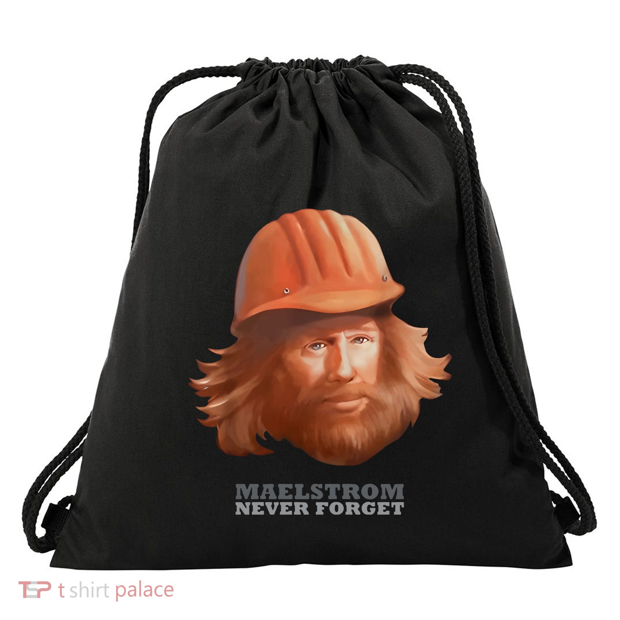 Xjosh Maelstrom Never Forget Drawstring Bag