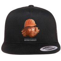 Xjosh Maelstrom Never Forget Flat Bill Trucker Hat