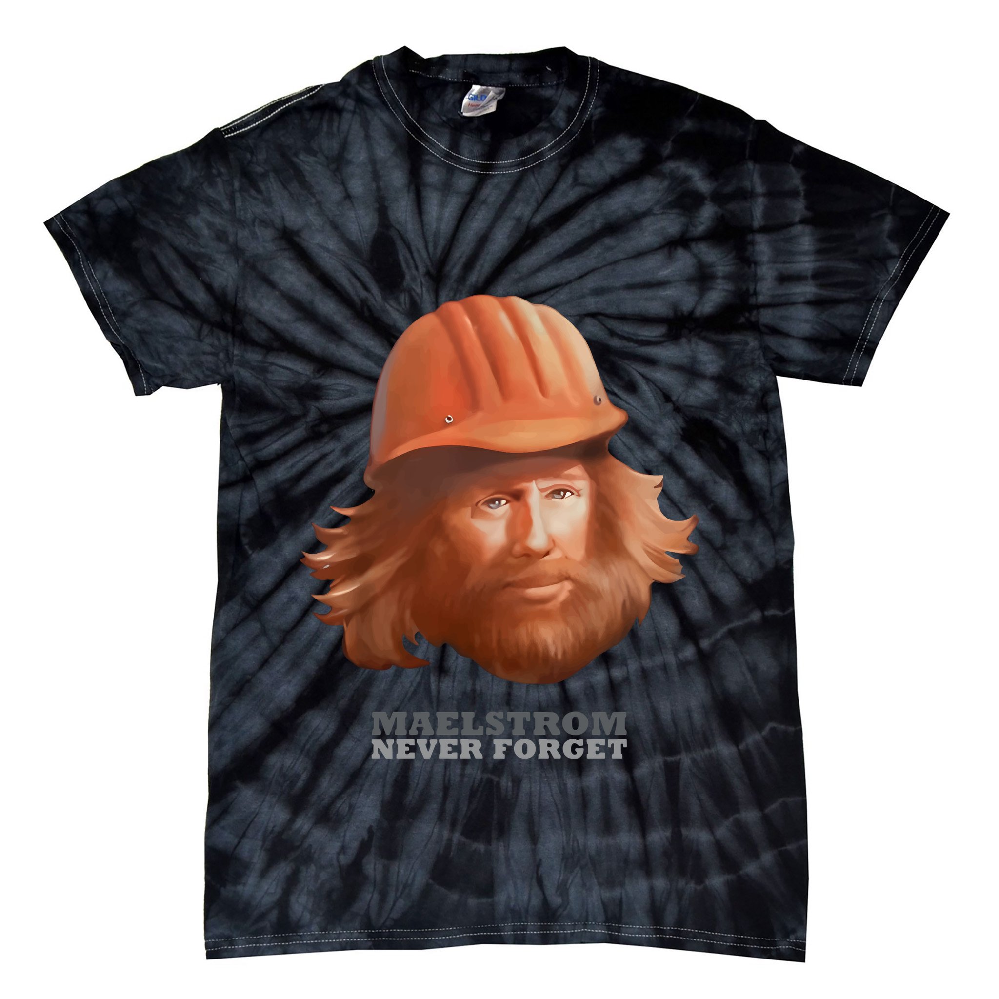 Xjosh Maelstrom Never Forget Tie-Dye T-Shirt
