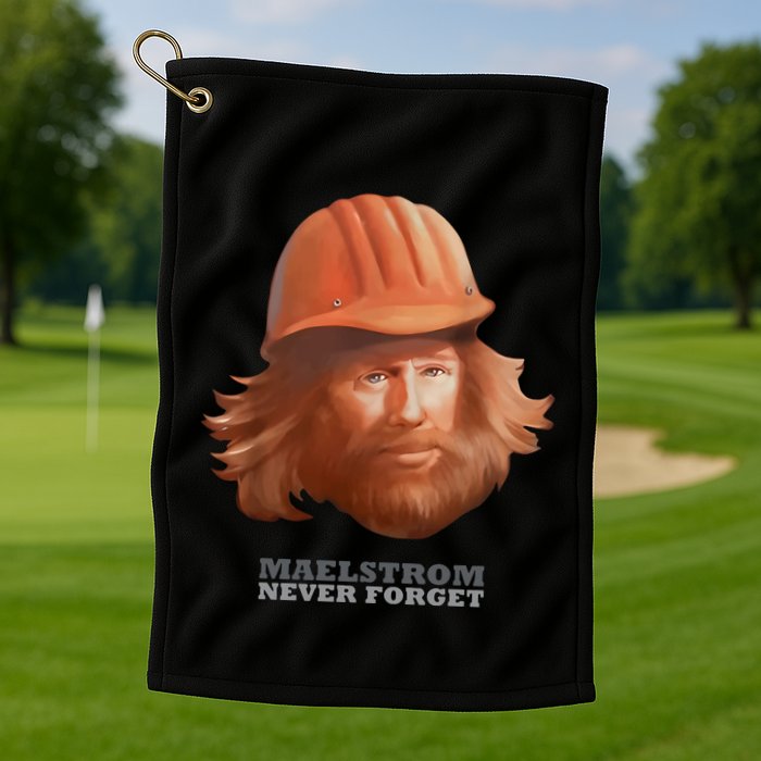 Xjosh Maelstrom Never Forget Golf Towel