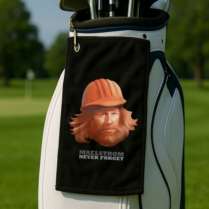 Xjosh Maelstrom Never Forget Golf Towel