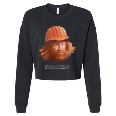 Xjosh Maelstrom Never Forget Cropped Pullover Crew