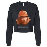 Xjosh Maelstrom Never Forget Cropped Pullover Crew