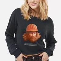 Xjosh Maelstrom Never Forget Cropped Pullover Crew