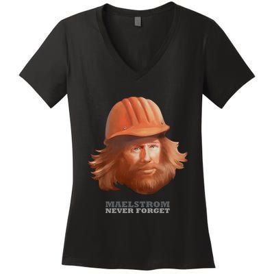 Xjosh Maelstrom Never Forget Women's V-Neck T-Shirt