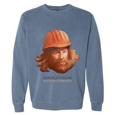Xjosh Maelstrom Never Forget Garment-Dyed Sweatshirt