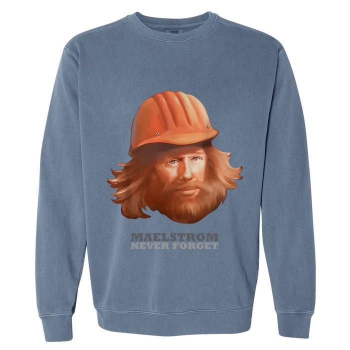 Xjosh Maelstrom Never Forget Garment-Dyed Sweatshirt