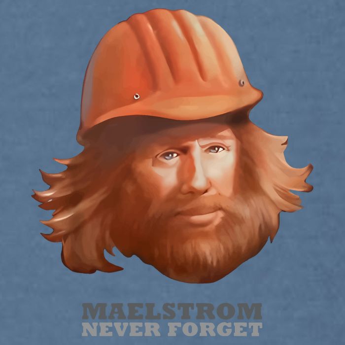 Xjosh Maelstrom Never Forget Garment-Dyed Sweatshirt
