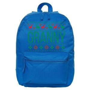 Xmas Matching Outfit For Holiday Party Granny Ugly Christmas Gift 16 in Basic Backpack