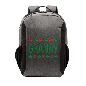 Xmas Matching Outfit For Holiday Party Granny Ugly Christmas Gift Vector Backpack