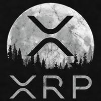Xrp Moon Ripple Ladies PosiCharge Tri-Blend Wicking Tank