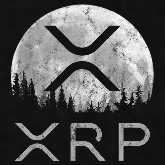 Xrp Moon Ripple Ladies PosiCharge Tri-Blend Wicking Tank