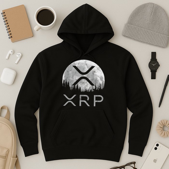 Xrp Moon Ripple Hoodie