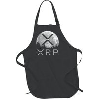 Xrp Moon Ripple Full-Length Apron With Pockets