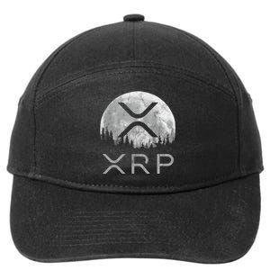 Xrp Moon Ripple 7-Panel Snapback Hat