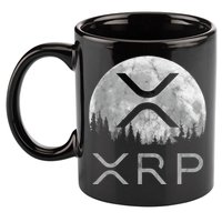 Xrp Moon Ripple 11oz C Handle Ceramic Mug