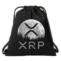 Xrp Moon Ripple Drawstring Bag