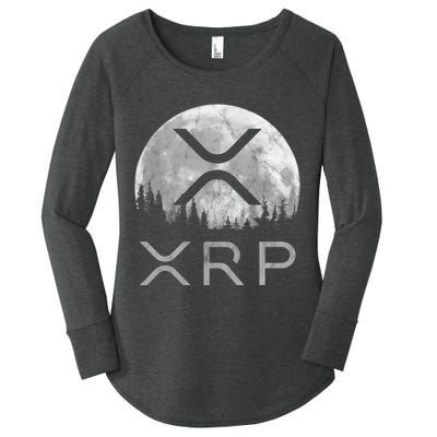 Xrp Moon Ripple Women's Perfect Tri Tunic Long Sleeve Shirt