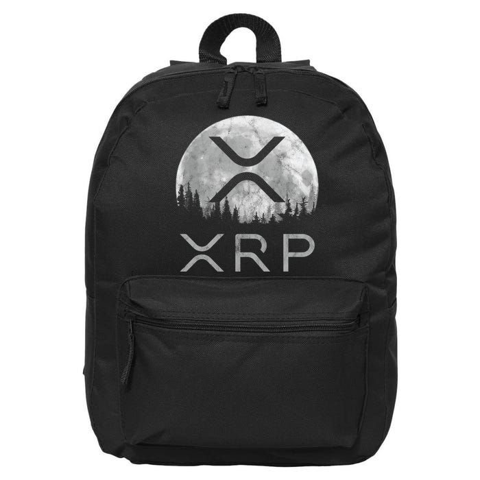 Xrp Moon Ripple 16 in Basic Backpack