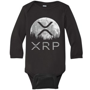 Xrp Moon Ripple Baby Long Sleeve Bodysuit