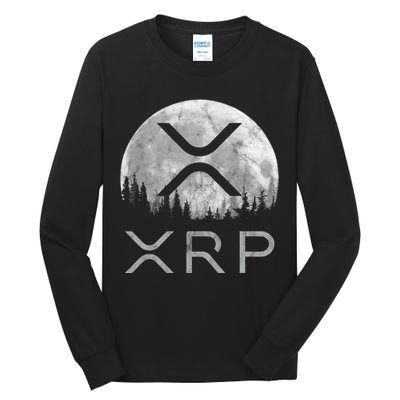 Xrp Moon Ripple Tall Long Sleeve T-Shirt